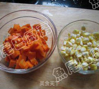 小朋友的最爱---鲮鱼胶蒸时蔬的做法步骤：4