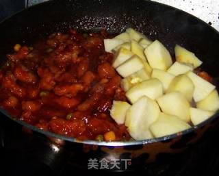 苹果咕噜肉的做法步骤：4