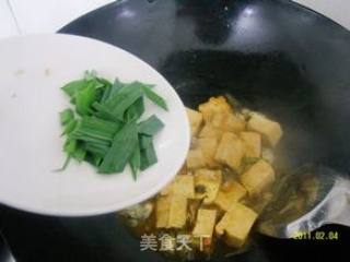 减肥营养菜【海蛎烧豆腐】的做法步骤：2