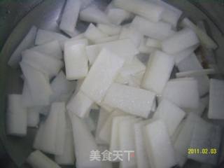 让萝卜香得更彻底！！米饭杀手【回锅萝卜】&的做法步骤：2