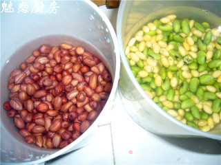 家传的花生豆子咸菜的做法步骤：2
