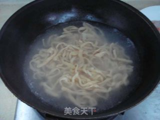 青瓜火腿手擀面的做法步骤：3