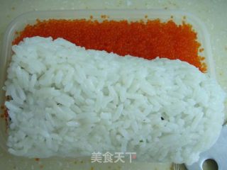 山寨版蟹籽寿司的做法步骤：3