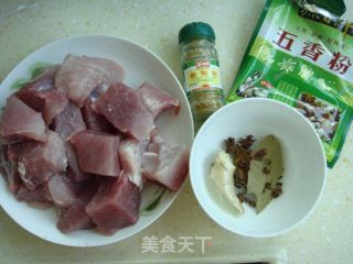 自制咖喱肉松的做法步骤：3