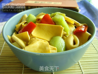 炫彩豆皮的做法步骤：2