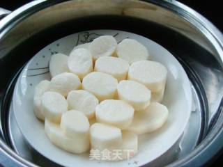 香甜绵软——清蒸山药的做法步骤：4