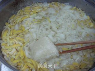 蜂蜜柚子茶的做法步骤：3