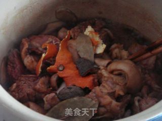 白萝卜炖羊肉的做法步骤：3