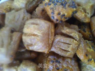 【传统点心果子】蜜汁玫瑰&蜜三刀的做法步骤：5