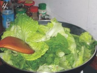 蚝油生菜的做法步骤：3