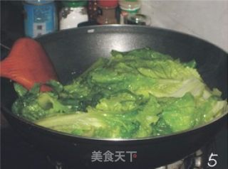 蚝油生菜的做法步骤：3