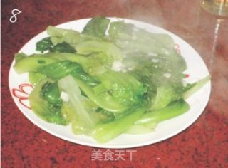 蚝油生菜的做法步骤：3