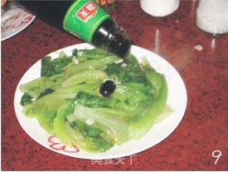 蚝油生菜的做法步骤：3