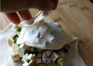 脆皮豆腐小煎饼的做法步骤：2