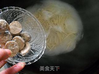 荠菜挂面的做法步骤：4