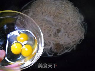 荠菜挂面的做法步骤：4