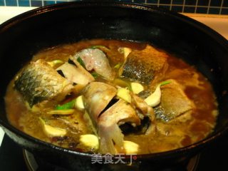 酱焖梭鱼的做法步骤：4