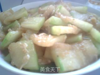 素炒冬瓜的做法步骤：2
