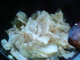 甜椒白菜炖粉条的做法步骤：4