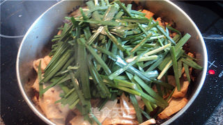 辣炒腊肉豆干的做法步骤：2