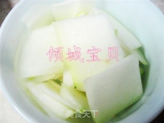 冬瓜汆牛肉丸的做法步骤：5