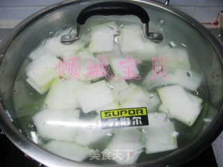 冬瓜汆牛肉丸的做法步骤：5