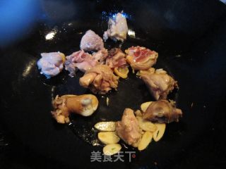 洋扁豆鸡腿饭的做法步骤：3