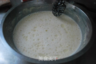 五花肉鸡蛋饼的做法步骤：2