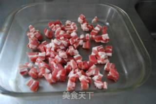 五花肉鸡蛋饼的做法步骤：2