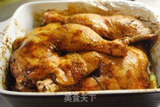 薄饼卷腊鸡肉的做法步骤：2