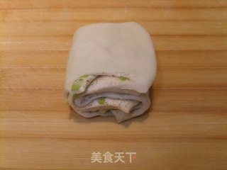 香葱花卷的做法步骤：2