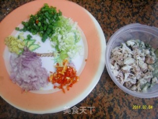 【杂蔬海鲜煎饼】的做法步骤：2