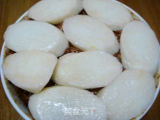 山药粉蒸肉的做法步骤：4