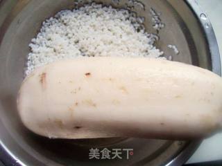 糯米藕的做法步骤：2