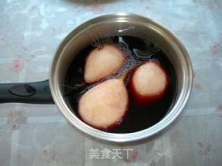 红酒煮梨的做法步骤：2