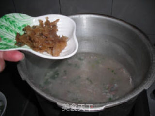 妈咪宝贝补血御寒粥——猪肝瘦肉粥的做法步骤：3