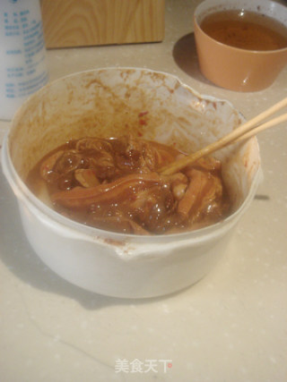 别有乾坤的健康肉菜——金银蒸肉的做法步骤：4