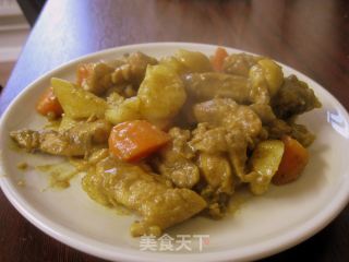 咖喱鸡的做法步骤：2