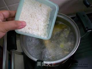 宝宝吃得香@@鲜美咸鸡粥的做法步骤：5