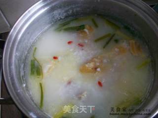 宝宝吃得香@@鲜美咸鸡粥的做法步骤：5