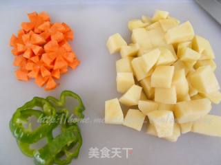 海鲜咖喱饭的做法步骤：2