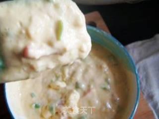 营养早餐我做主--豆渣鸡蛋饼的做法步骤：3