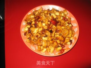 麻辣鸡丁的做法步骤：2