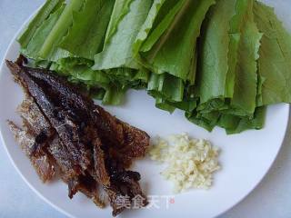 简单V奢华美味：豆豉鲮鱼油麦菜的做法步骤：3