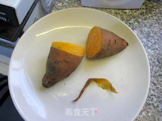 豆浆地瓜马芬的做法步骤：3
