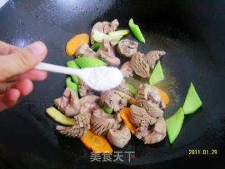 【爆炒腰花】的做法步骤：2