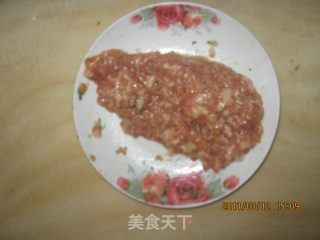 荠菜虾皮馄饨的做法步骤：2