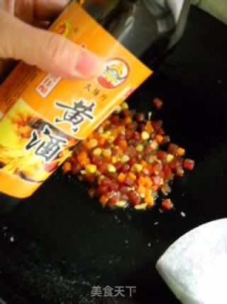 酒香甘蓝饭的做法步骤：4