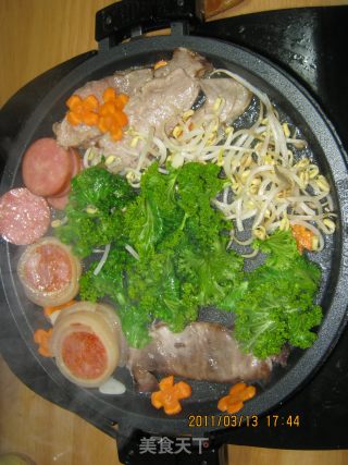 什锦烤肉的做法步骤：2