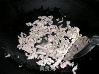 家常开胃羹-----豆腐花菇肉丝羹的做法步骤：4